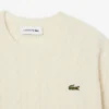 Maglione da donna in lana a trecce Maglione da donna in lana a trecce