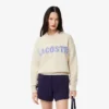Maglione da donna in lana con intarsio del marchio Maglione da donna in lana con intarsio del marchio