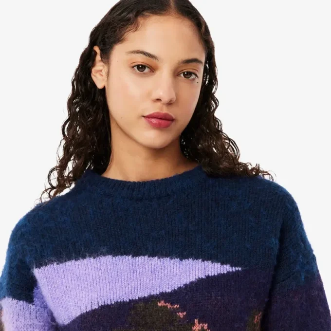 Maglione da donna in lana Landscape Maglione da donna in lana Landscape