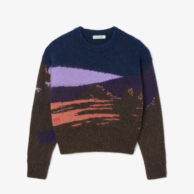 Maglione da donna in lana Landscape Maglione da donna in lana Landscape