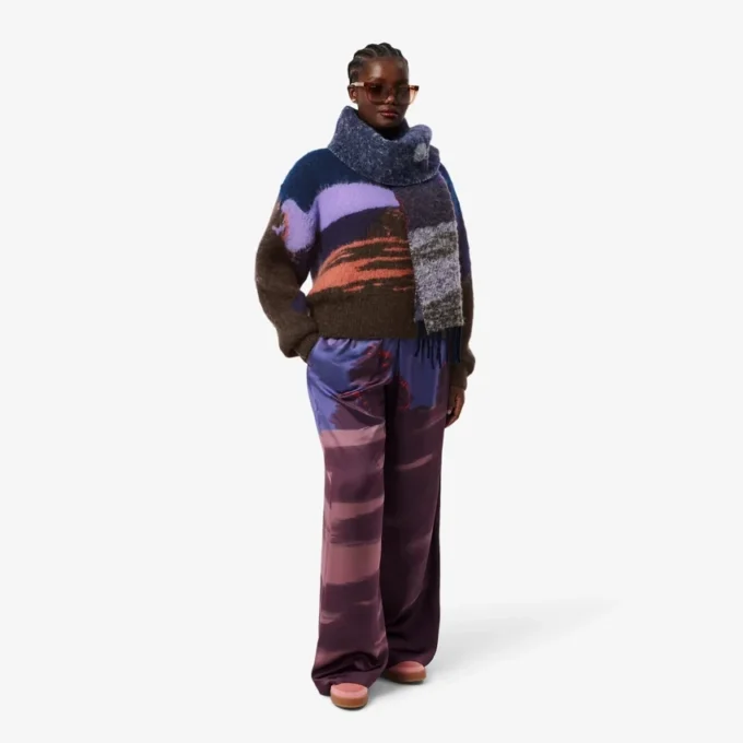 Maglione da donna in lana Landscape Maglione da donna in lana Landscape