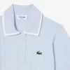 Maglione da golf da donna a maniche corte con collo a polo Maglione da golf da donna a maniche corte con collo a polo