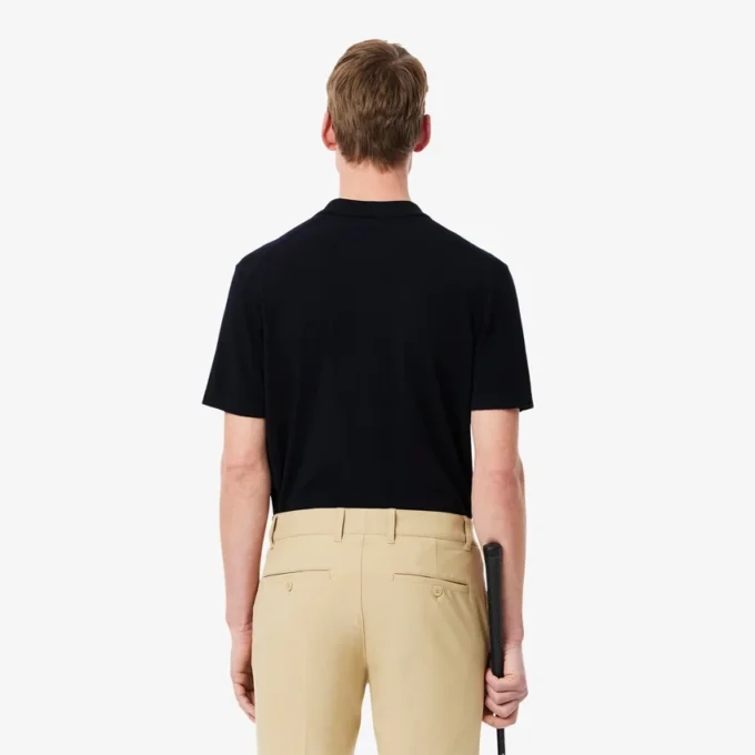 Maglione da golf da uomo a maniche corte con collo a polo Maglione da golf da uomo a maniche corte con collo a polo