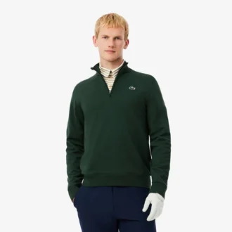 Maglione da golf da uomo con zip a un quarto