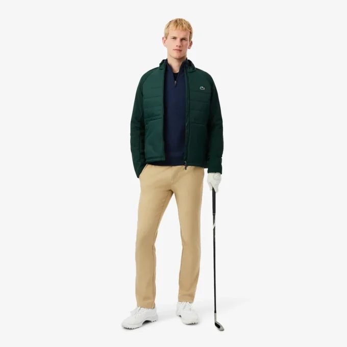 Maglione da golf da uomo con zip a un quarto