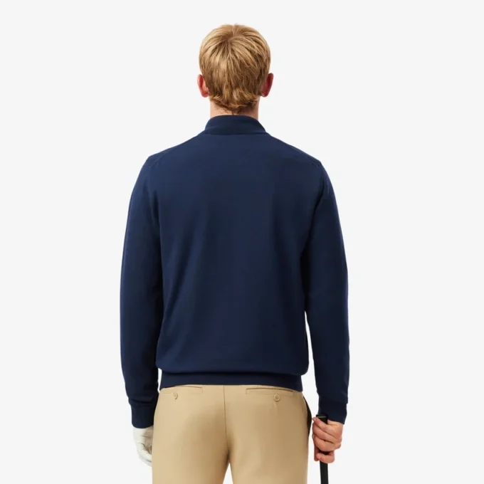 Maglione da golf da uomo con zip a un quarto