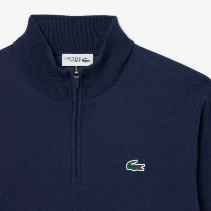 Maglione da golf da uomo con zip a un quarto