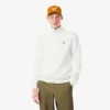 Maglione da golf da uomo in maglia a costine con zip Maglione da golf da uomo in maglia a costine con zip