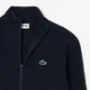 Maglione da golf da uomo in maglia a costine con zip Maglione da golf da uomo in maglia a costine con zip