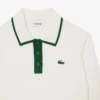 Maglione da golf elasticizzato con collo a polo da donna Maglione da golf elasticizzato con collo a polo da donna