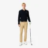 Maglione da golf elasticizzato con collo a polo da uomo Maglione da golf elasticizzato con collo a polo da uomo