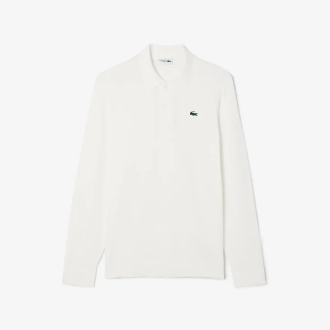 Maglione da golf elasticizzato con collo a polo da uomo Maglione da golf elasticizzato con collo a polo da uomo
