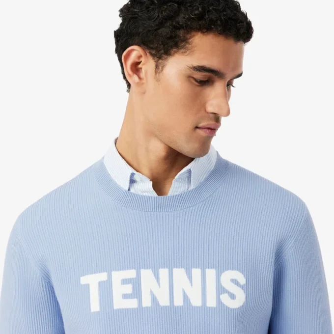 Maglione da tennis a girocollo Maglione da tennis a girocollo