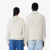 Maglione da tennis unisex a righe con scollo a V Maglione da tennis unisex a righe con scollo a V