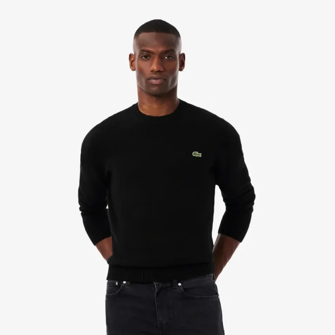 Maglione da uomo in cashmere a maglia 3D con collo rotondo Maglione da uomo in cashmere a maglia 3D con collo rotondo