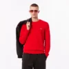 Maglione da uomo in cashmere a maglia 3D con collo rotondo Maglione da uomo in cashmere a maglia 3D con collo rotondo