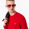 Maglione da uomo in cashmere a maglia 3D con collo rotondo Maglione da uomo in cashmere a maglia 3D con collo rotondo