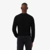 Maglione da uomo in cashmere a maglia 3D con collo rotondo Maglione da uomo in cashmere a maglia 3D con collo rotondo
