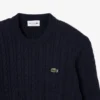 Maglione da uomo in cotone a trecce Maglione da uomo in cotone a trecce