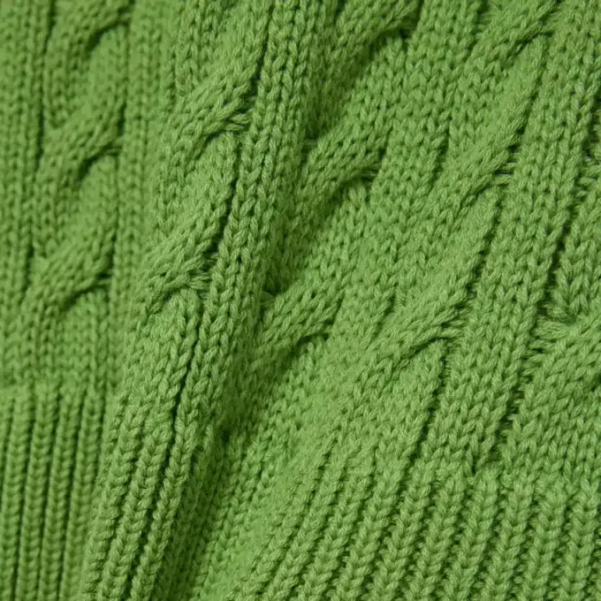 Maglione da uomo in cotone a trecce Maglione da uomo in cotone a trecce