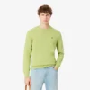 Maglione da uomo in cotone con collo a giro Maglione da uomo in cotone con collo a giro