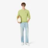 Maglione da uomo in cotone con collo a giro Maglione da uomo in cotone con collo a giro