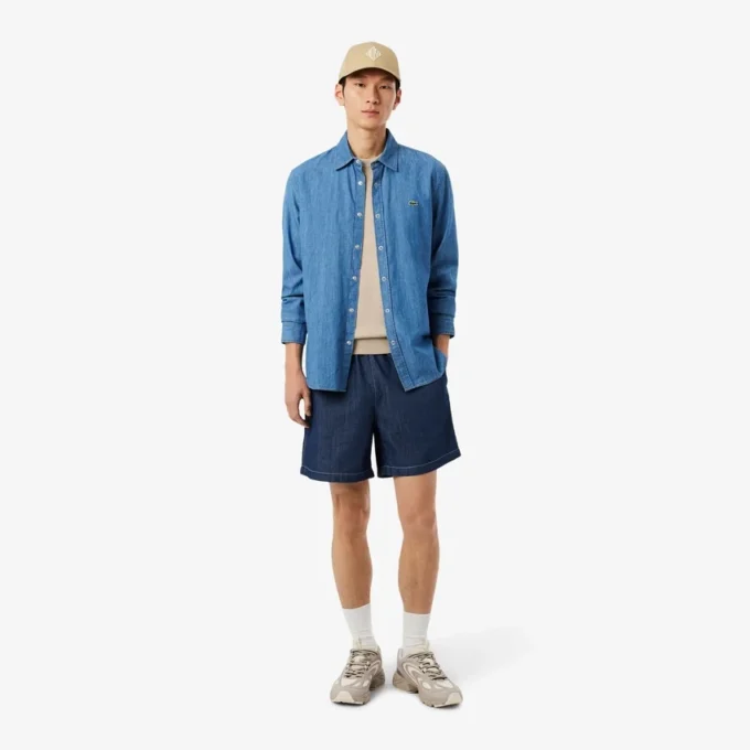 Maglione da uomo in cotone con collo a giro Maglione da uomo in cotone con collo a giro