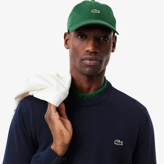Maglione da uomo in cotone con collo a giro Maglione da uomo in cotone con collo a giro