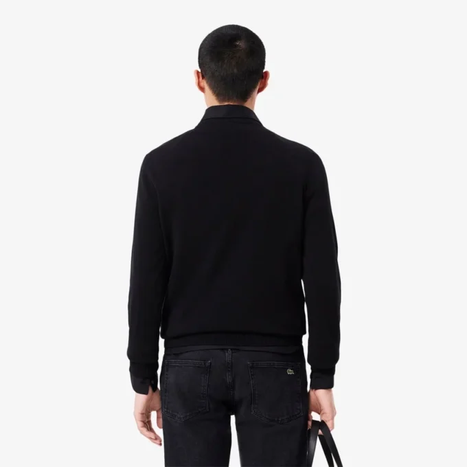 Maglione da uomo in cotone con collo a giro Maglione da uomo in cotone con collo a giro