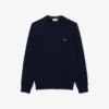 Maglione da uomo in cotone con collo a giro Maglione da uomo in cotone con collo a giro
