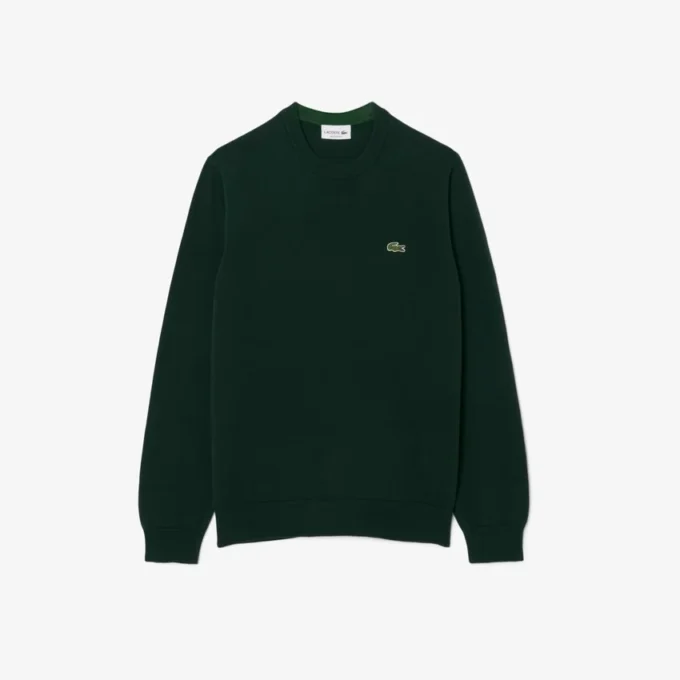 Maglione da uomo in cotone con collo a giro Maglione da uomo in cotone con collo a giro