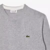 Maglione da uomo in cotone con collo a giro Maglione da uomo in cotone con collo a giro