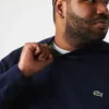 Maglione da uomo in cotone con collo a giro Maglione da uomo in cotone con collo a giro