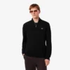 Maglione da uomo in cotone con collo alto e zip Maglione da uomo in cotone con collo alto e zip