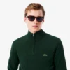 Maglione da uomo in cotone con collo alto e zip Maglione da uomo in cotone con collo alto e zip