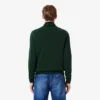 Maglione da uomo in cotone con collo alto e zip Maglione da uomo in cotone con collo alto e zip