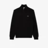 Maglione da uomo in cotone con collo alto e zip Maglione da uomo in cotone con collo alto e zip