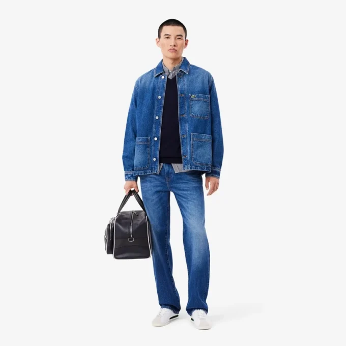 Maglione da uomo in cotone con scollo a V Maglione da uomo in cotone con scollo a V
