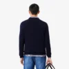 Maglione da uomo in cotone con scollo a V Maglione da uomo in cotone con scollo a V