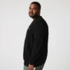 Maglione da uomo in cotone con scollo a V Maglione da uomo in cotone con scollo a V