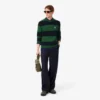 Maglione da uomo in jersey di cotone a righe Maglione da uomo in jersey di cotone a righe