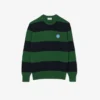 Maglione da uomo in jersey di cotone a righe Maglione da uomo in jersey di cotone a righe