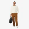Maglione da uomo in jersey di cotone a righe Maglione da uomo in jersey di cotone a righe