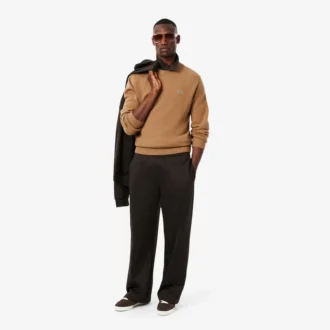 Maglione da uomo in lana a girocollo Maglione da uomo in lana a girocollo