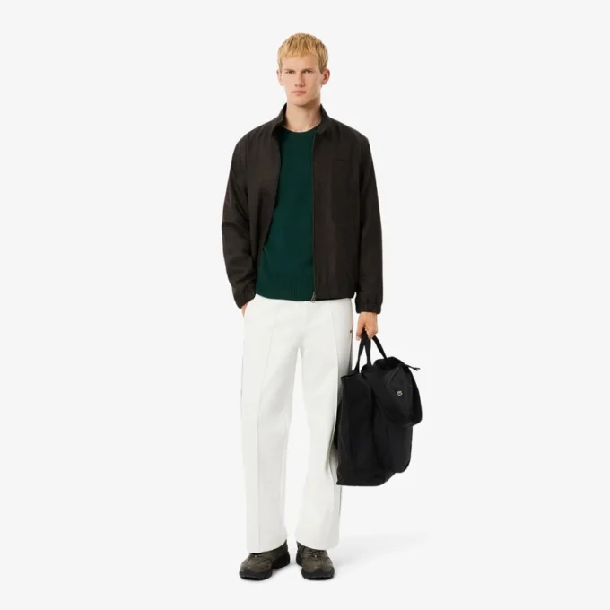 Maglione da uomo in lana a girocollo Maglione da uomo in lana a girocollo