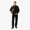 Maglione da uomo in lana con collo alto e zip Maglione da uomo in lana con collo alto e zip