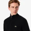 Maglione da uomo in lana con collo alto e zip Maglione da uomo in lana con collo alto e zip
