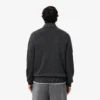 Maglione da uomo in lana con collo alto e zip Maglione da uomo in lana con collo alto e zip