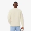 Maglione da uomo in lana con effetto patchwork e vestibilità comoda Maglione da uomo in lana con effetto patchwork e vestibilità comoda