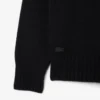Maglione da uomo in lana con intarsio del marchio Maglione da uomo in lana con intarsio del marchio